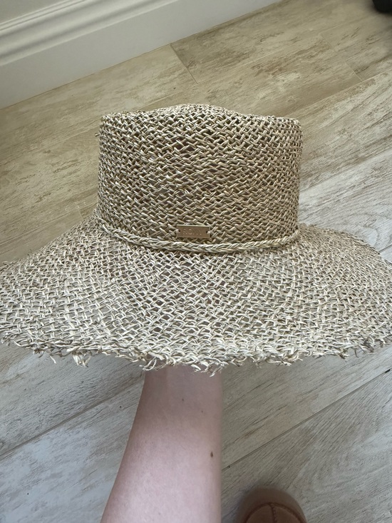 Roxy Accessories - Roxy Natural Straw Sun Hat with Braided Trim
